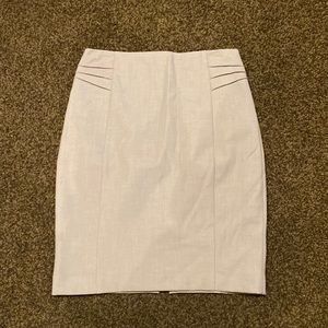 Express Light Gray Skirt Size 2